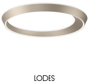 Lodes Designové LED stropní svítidlo Tidal Ø 75 cm, 1x46W Barva: Matná champagne, Teplota světla: 3000K - teplá bílá