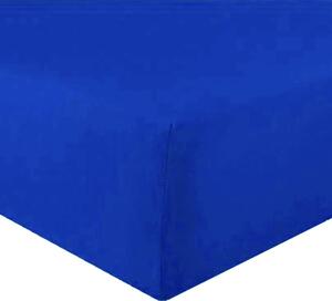 Prostěradlo jersey tmavě modrá TiaHome - 140x200cm