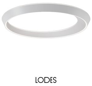 Lodes Designové LED stropní svítidlo Tidal Ø 75 cm, 1x46W Barva: Matná bílá, Teplota světla: 2700K - teplá bílá