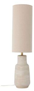 Stojací Lampa Bloomingville, Bílá, Obývací pokoj, Tkanina / Textil