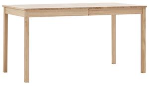 Jídelní stůl 140 x 70 x 73 cm borové dřevo