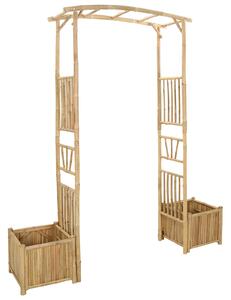 Zahradní oblouk Přírodní 177 x 40 x 205 cm Bambus