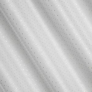 Bílá záclona na kroužcích SIBEL 300x160 cm