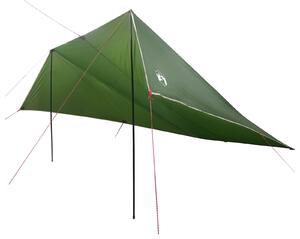 Markýza pro vozidlo Zelená 518 x 580 x 215 cm Polyester a ocel