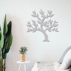Dřevo života | Dřevěný strom na zeď JARO | Barva: Černá | Rozměry (cm): 60x60