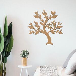 Dřevo života | Dřevěný strom na zeď JARO | Barva: Bílá | Rozměry (cm): 20x20