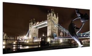 Obraz Londýna - Tower Bridge (100x40 cm)