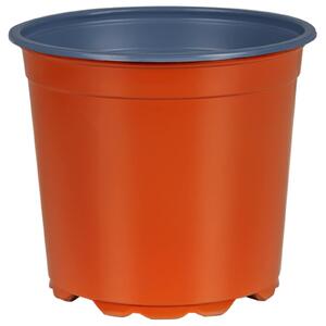 Květinový květináč 200 pcs Cihlová Ø 15 x 13 cm Plast