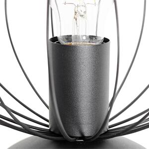 Industriální stolní lampa černá - Margarita
