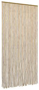 Dveřní záclona proti hmyzu vícebarevná 100 x 200 cm Bambus