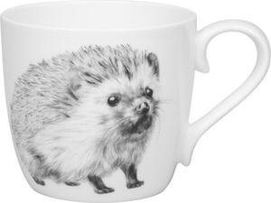Porcelánový hrnek Ježek - černobílý 425 ml