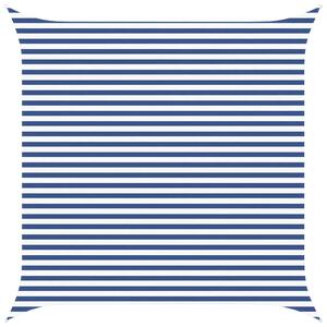 Sluneční plachta Modrá a bílá 4 x 4 m 100% polyester Oxford