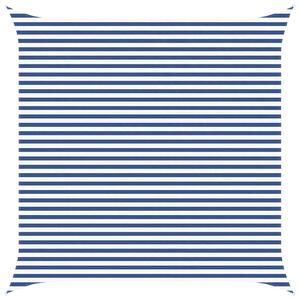 Sluneční plachta Modrá a bílá 4,5 x 4,5 m 100% polyester Oxford