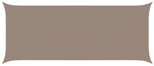 Sluneční plachta Taupe 6 x 2,5 m 100% polyester Oxford