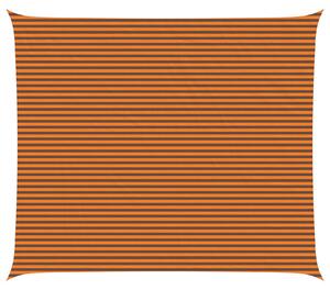 Sluneční plachta Oranžová a hnědá 7 x 6 m 100% polyester Oxford
