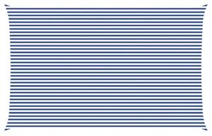Sluneční plachta Modrá a bílá 8 x 5 m 100% polyester Oxford