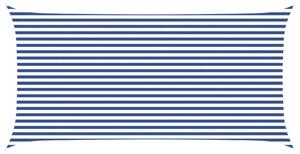 Sluneční plachta Modrá a bílá 6 x 3 m 100% polyester Oxford