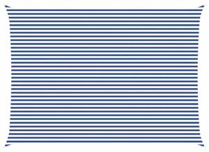 Sluneční plachta Modrá a bílá 7 x 5 m 100% polyester Oxford