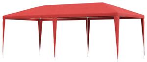 Party Stan Červená 600 x 300 x 255 cm PE a ocel
