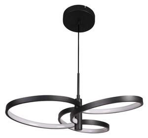 LED Lustr na lanku RIBBON LED/25W/230V 4000K černá