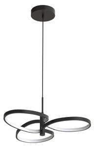 LED Lustr na lanku RIBBON LED/25W/230V 4000K černá