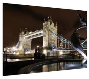 Obraz Londýna - Tower Bridge (100x70 cm)