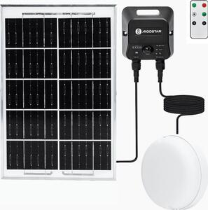 Aigostar - LED Solární stropní svítidlo se senzorem LED/3,7V 6000 mAh IP65 + DO