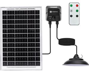 Aigostar - LED Solární lustr na lanku se senzorem LED/3,7V 6000 mAh IP65 + DO