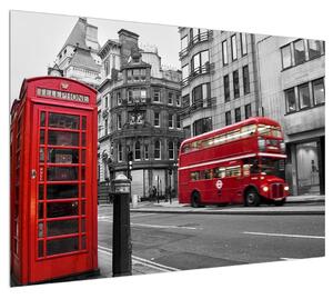 Obraz londýnské telefonní budky (100x70 cm)