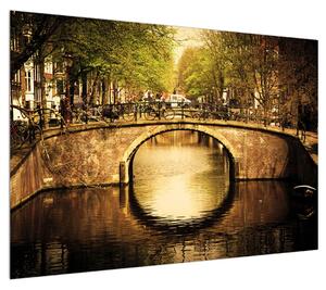 Obraz Amsterdamu (100x70 cm)