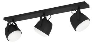 Eglo 390045 - Bodové svítidlo UPANEMA 3xE27/28W/230V černá