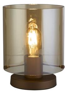 Searchlight 88913-1MO Stolní lampa SWEDEN BLACK sklo