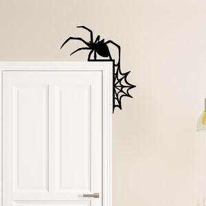Dřevo života | Halloween dekorace PAVOUK | Rozměry (cm): 30x35 | Barva: Černá