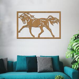 Dřevo života | Dřevěný obraz Kůň | Rozměry (cm): 40x24 | Barva: Buk