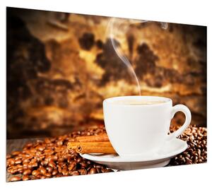 Obraz šálku kávy (100x70 cm)