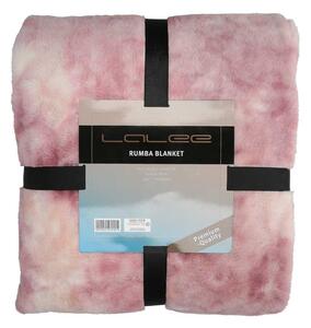 Lalee Deka Rumba Blanket Pink Rozměr textilu: 150 x 200 cm