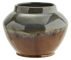 Kameninový obal na květináč Grey/Taupe/Brown 12,5 cm