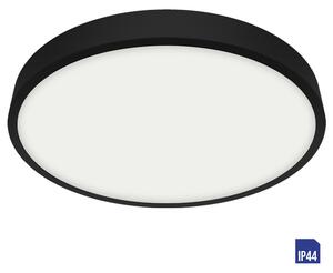 LENYS III přisazené koupelnové svítidlo LED 30W 3420lm 4000K kulaté 28cm IP44, matně černé