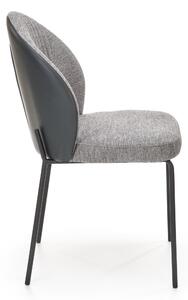 Jídelní židle SCK-471 šedá/černá