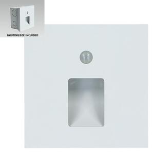 STEP LIGHT VIX S schodišťové svítidlo se senzorem LED 1W 55lm 4000K 8,7cm IP20, bílé