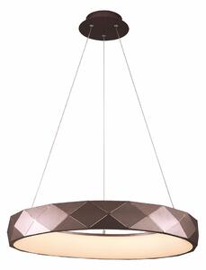 CANVAS II závěsné svítidlo LED 38W 2250lm 4000K krokově stmívatelné 48cm IP20, kávová
