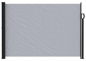 Výsuvná boční markýza 117 x 300 cm Polyester Obdélníkový Šedá