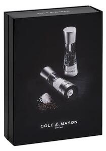 Cole&Mason Sada mlýnků na pepř a sůl Derwent Titanium Gourmet Precision+
