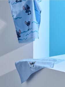 Sinsay - Bavlněné ručníky 2 ks Stitch - světle modrá