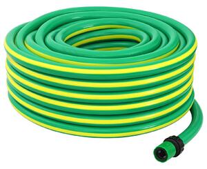 Zahradní hadice 5-vrstvá Zelená a žlutá 3 / 4'' 20 m PVC