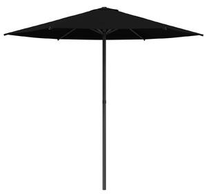Zahradní slunečník 230 x 230 cm Polyester Obdélníkový Černá