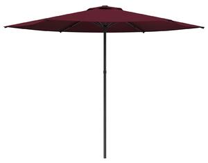 Zahradní slunečník 300 x 300 cm Polyester Obdélníkový