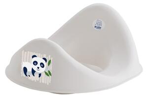 Bílé dětské WC sedátko PANDA – Rotho