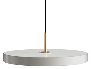 Závěsná svítidlo UMAGE, Asteria Medium, stmívatelné, Šedá, Obývací pokoj, Kov, Design