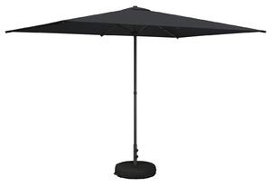 Zahradní slunečník s podstavcem 200 x 300 cm Polyester